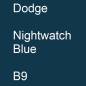 Preview: Dodge, Nightwatch Blue, B9.